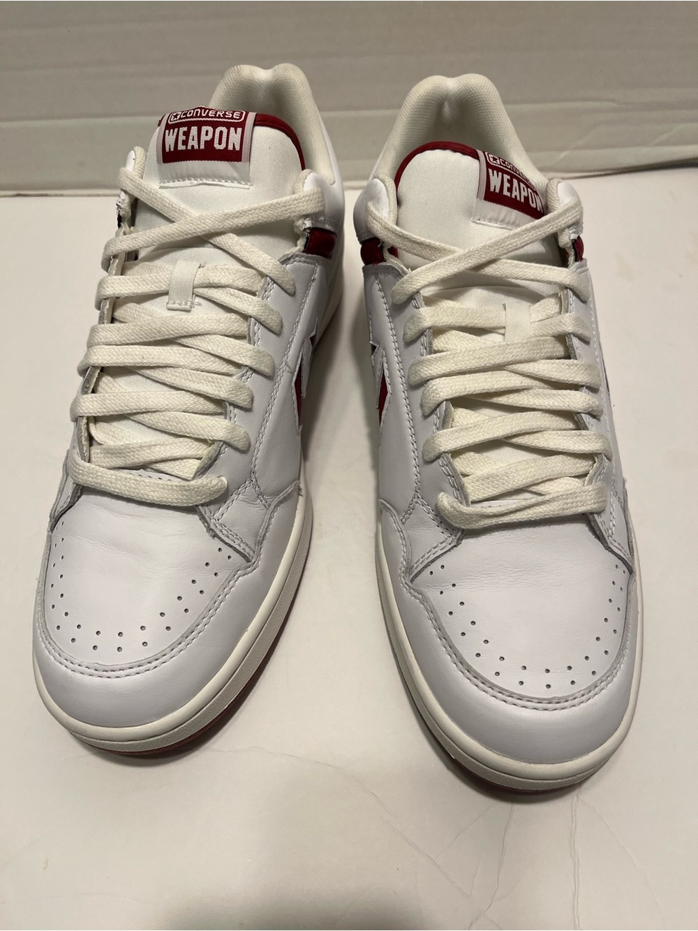Converse Weapon Love White park Red Size 11!